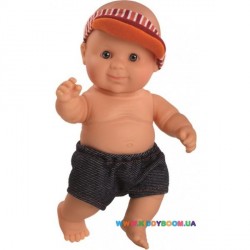 Младенец мальчик Альдо в шортах и кепке Paola Reina 01245